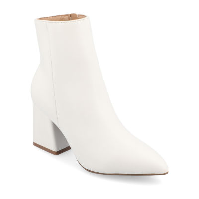 Journee Collection Womens Sorren Block Heel Booties