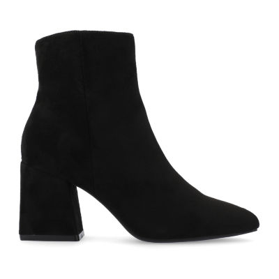 Journee Collection Womens Sorren Block Heel Booties