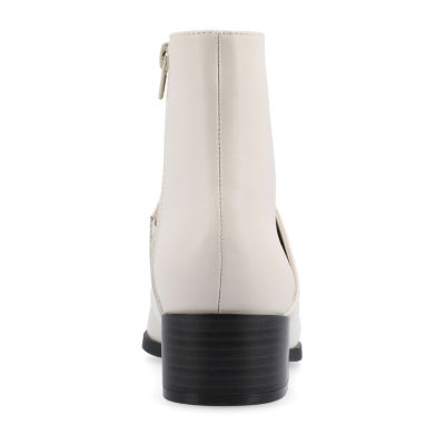 Journee Collection Womens Kyler Stacked Heel Booties