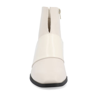 Journee Collection Womens Kyler Stacked Heel Booties