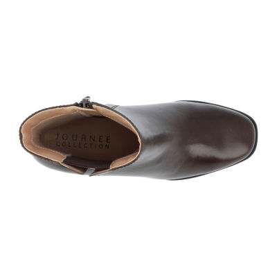 Journee Collection Womens Kylo Wedge Heel Booties