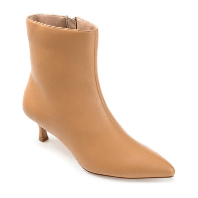 Journee Collection Womens Arely-Wd Kitten Heel Booties Wide Width