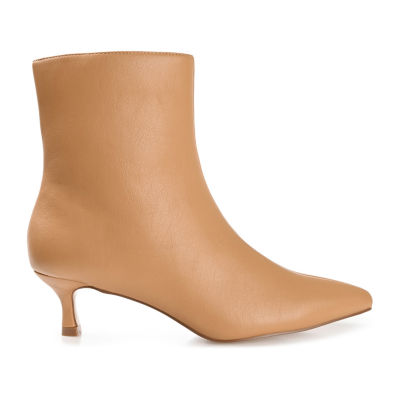 Journee Collection Womens Arely-Wd Kitten Heel Booties Wide Width