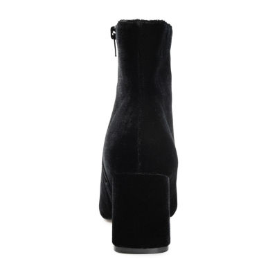Journee Collection Womens Hazara-Wd Block Heel Booties