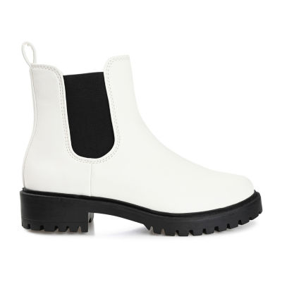 Journee Collection Womens Kenova-Wd Block Heel Booties Wide Width
