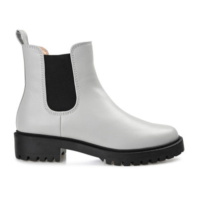 Journee Collection Womens Kenova-Wd Block Heel Booties Wide Width