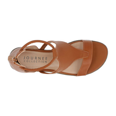 Journee Collection Womens Trayle Wedge Sandals