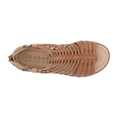 Journee Collection Womens Delilah Gladiator Sandals