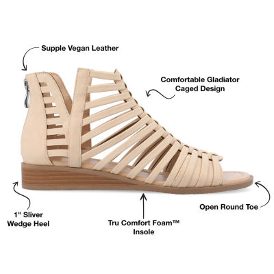 Journee Collection Womens Delilah Gladiator Sandals