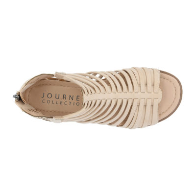 Journee Collection Womens Delilah Gladiator Sandals