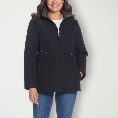 Gallery Womens Removable Hood Midweight Quilted Jacket