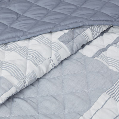 Madison Park Arden Patchwork 3-pc. Hypoallergenic Quilt Set