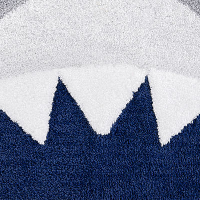 Under the Stars Kids Shark Bath Mat