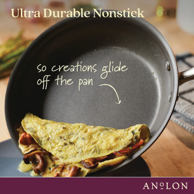 Farberware Ceramic Nonstick 12.5 Deep Frying Pan with Helper Handle