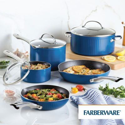 Farberware Style 6-qt. Non-Stick Stockpot, Color: Blue - JCPenney