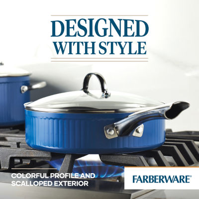 Farberware Style 3-qt. Non-Stick Saute Pan with Lid