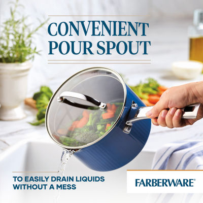 Farberware Style 3-qt Non-Stick Sauce Pan with Lid