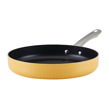 Farberware Style 11.25 Non-Stick Deep Grill Pan, One Size, Yellow