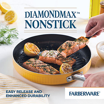 Farberware Cookstart Aluminum DiamondMax Nonstick Square Griddle