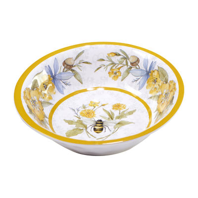 Certified International Bee Sweet All Purpose 6-pc. Melamine Soup Bowl