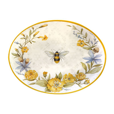 Certified International Bee Sweet Platter 2-pc. Serving Set