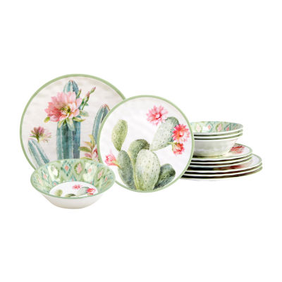 Certified International Desert Beauty 12-pc. Melamine Dinnerware Set