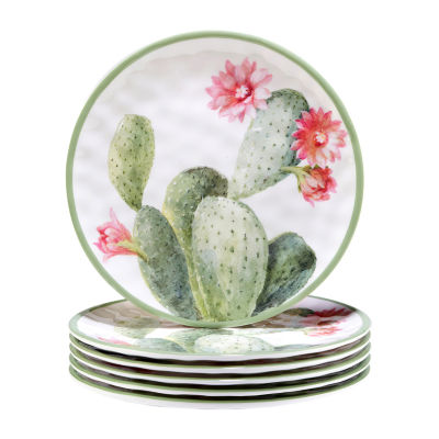 Certified International Desert Beauty 6-pc. Melamine Salad Plate