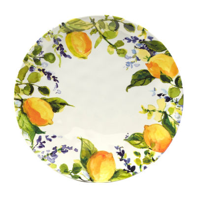 Certified International Lemon Zest 12-pc. Melamine Dinnerware Set