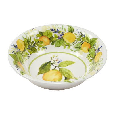 Certified International Lemon Zest 12-pc. Melamine Dinnerware Set