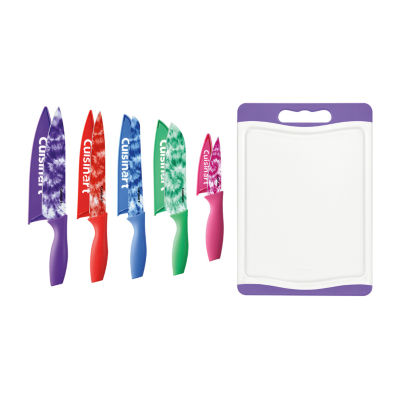 Cuisinart Tie Dye 11-pc. Cutting Board and Knife Set