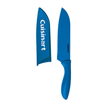 Cuisinart Advantage 6pc Nonstick Utility and Paring Knife Set with Blade  Guards Blue