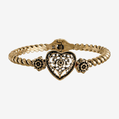 Mixit Heart Bangle Bracelet