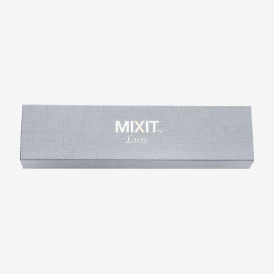 Mixit Silver Tone Round Link Bracelet