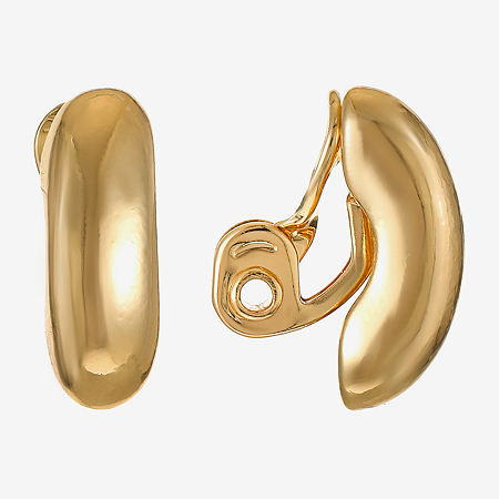 Monet Jewelry Clip On Earrings, One Size, Yellow