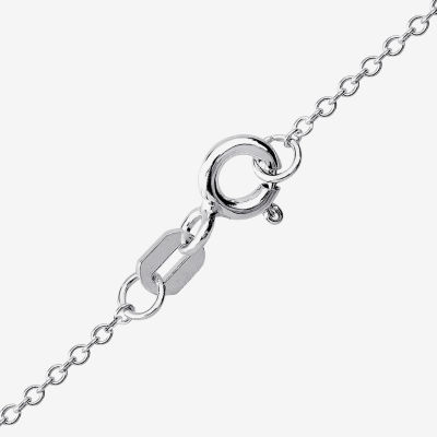 Girls Sterling Silver Hello Kitty Pendant Necklace