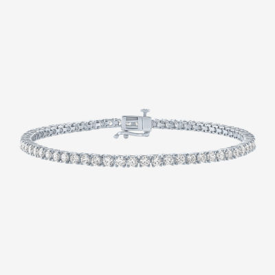 Diamond Addiction (G-H / Si2-I1) CT. T.W. Lab Grown White 14K Gold 7.25 Inch Tennis Bracelet