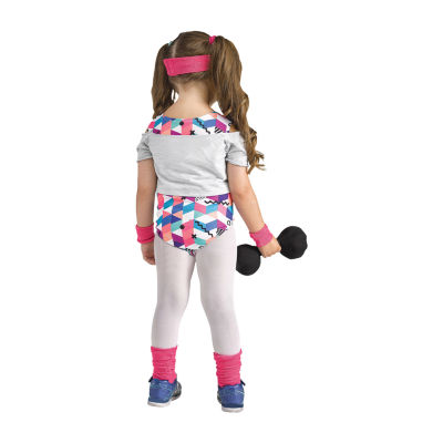 Girls Little Fit Miss Costume