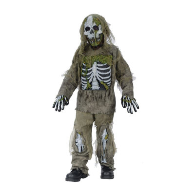 Boys Skeleton Zombie Costume