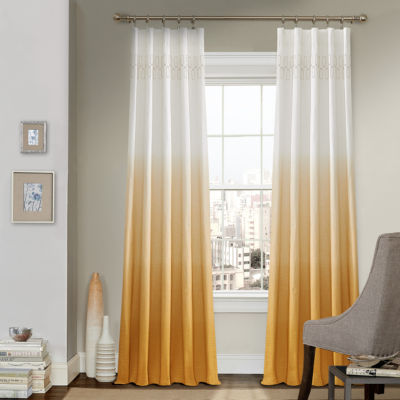 Vue Signature Arashi  Fashion Rod Pocket Light-Filtering Single Curtain Panel