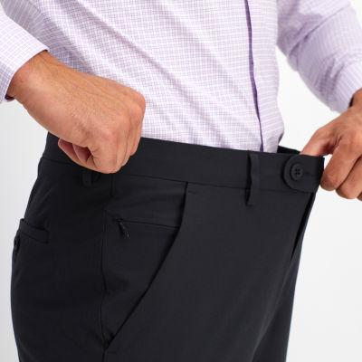 Haggar ® The Active Series™ City Flex™ Extended Tab Dress Mens Slim Fit Flat Front Pant