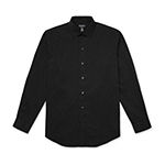 Van Heusen Mens Regular Fit Long Sleeve Geometric Button-Down Shirt