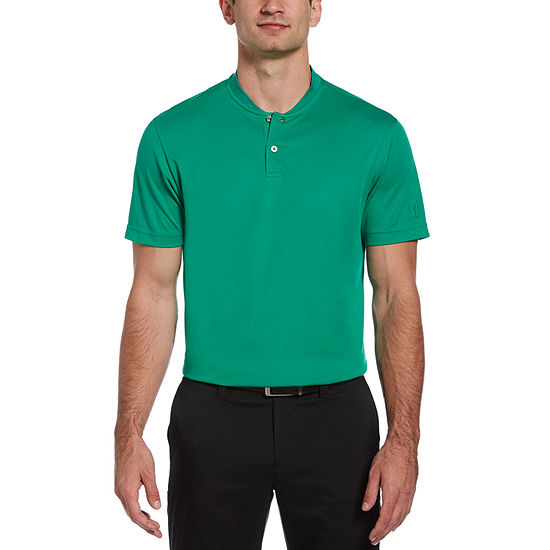 PGA TOUR Mens Short Sleeve Henley Shirt