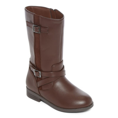 Thereabouts Toddler Girls Lil Seabrook Stacked Heel Riding Boots