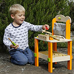 Classic World Wooden Toy Tool Bench