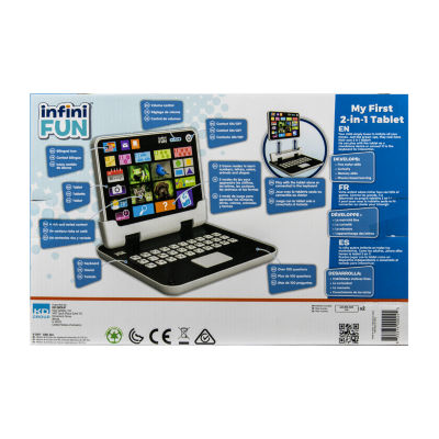 Kidz Delight Infini Fun Tech Too My First 2 N 1 Toddler Learning Tablet Electronic Learning
