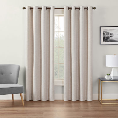 Eclipse Andes Grommet Top Energy Saving 100% Blackout Single Curtain Panel