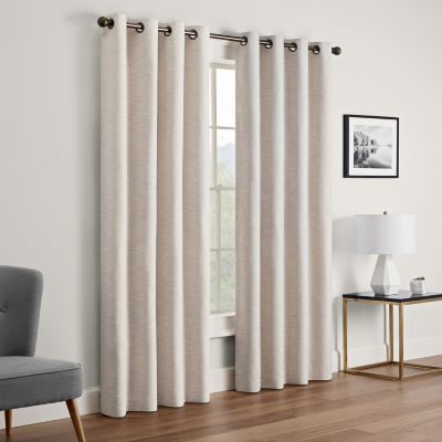 Eclipse Andes Grommet Top Energy Saving 100% Blackout Single Curtain Panel