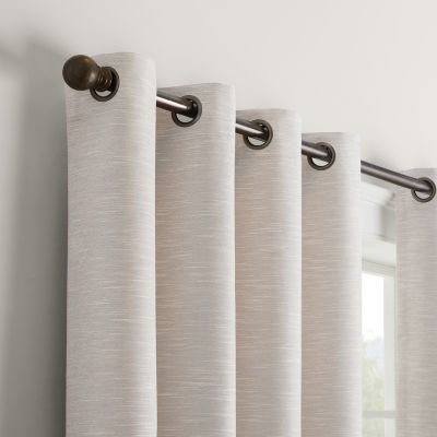 Eclipse Andes Grommet Top Energy Saving 100% Blackout Single Curtain Panel