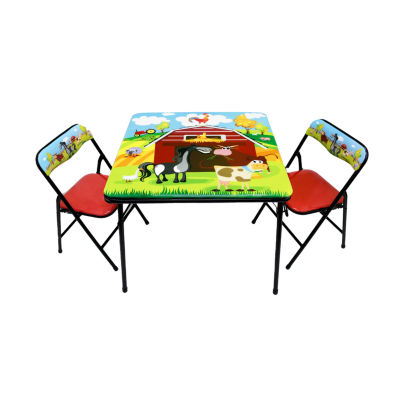 Gener8 Gener8 Barnyard Table & Chairs 3-pc. Table & Chair Set