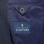 Stafford Coolmax All Season Mens Stretch Regular Fit Sport Coat